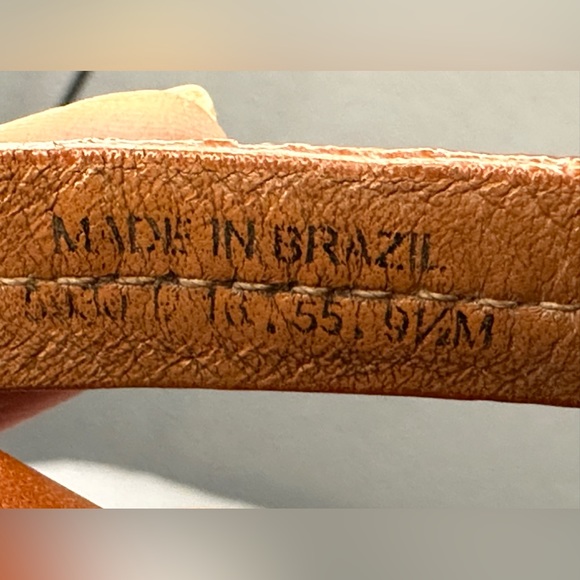 Tory Burch Miller Women’s  Cognac/Brown Sandals| Size 9 1/2 - Picture 5 of 10